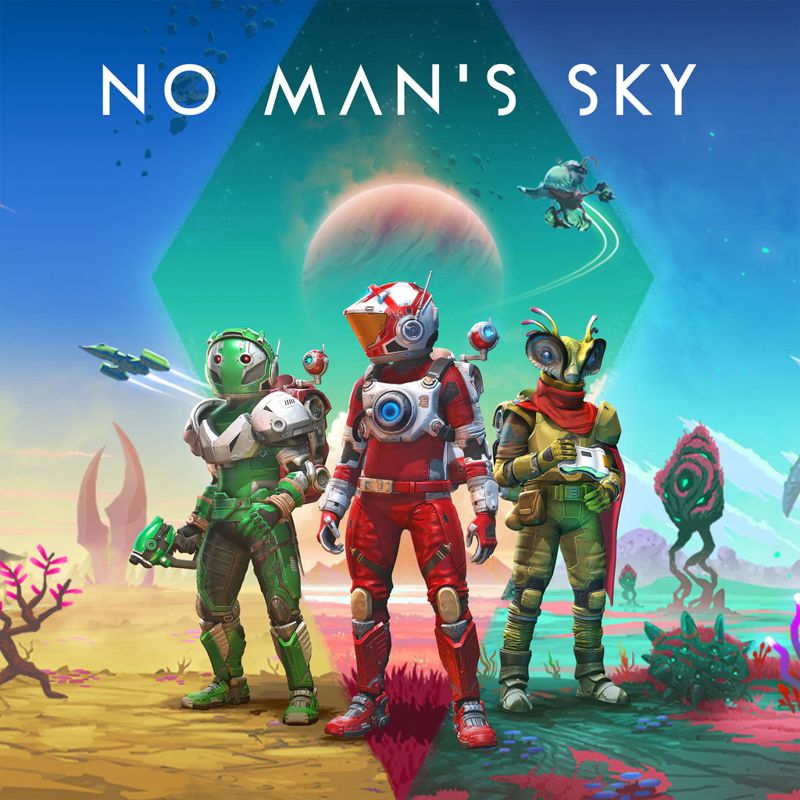 No Man's Sky box art for Playstation 5